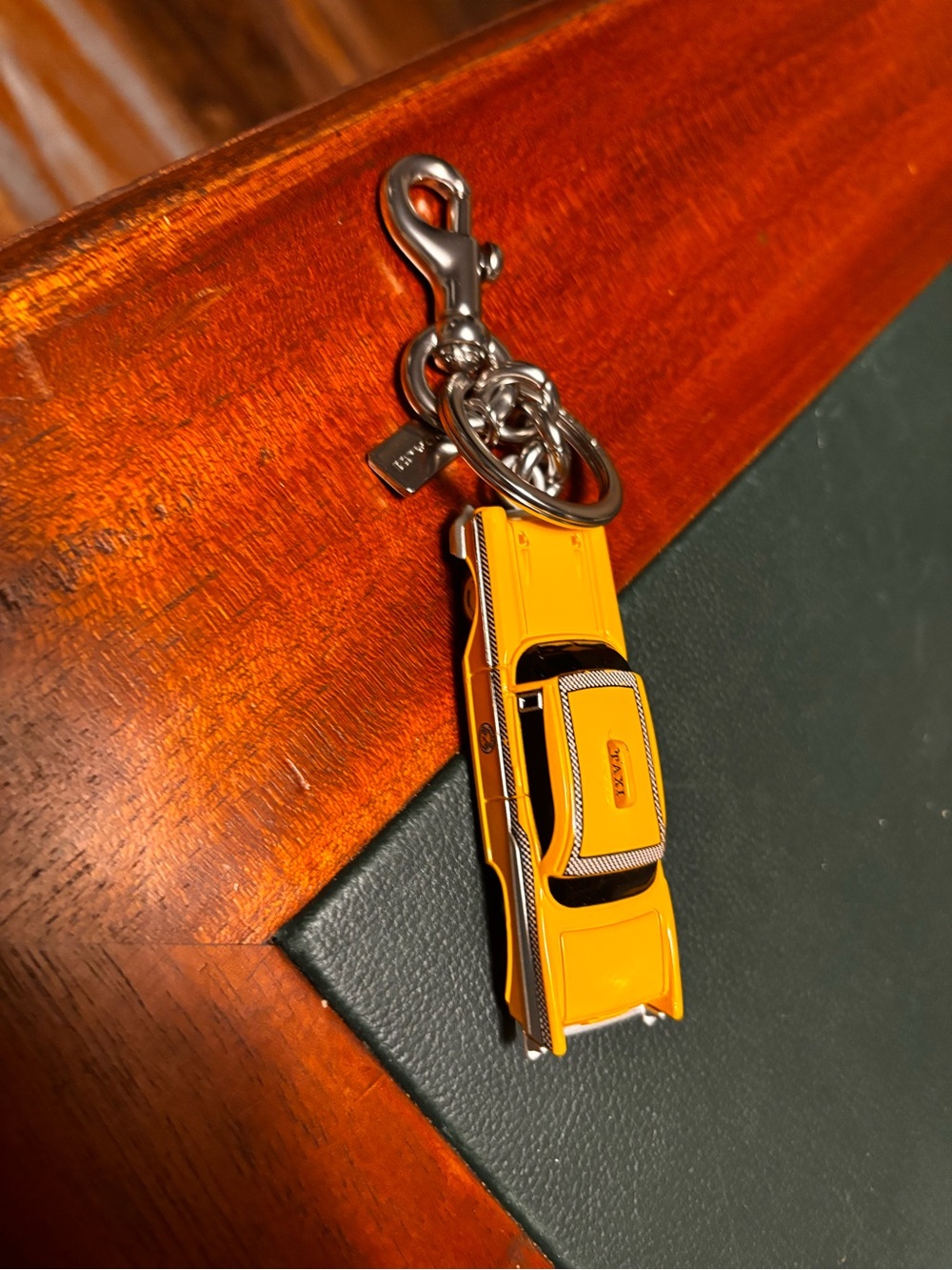 Coach Yellow Cab Bag charm